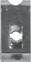 U-Nuts No.12,(5.5mm) 15.1 x 29.8 x 11.5