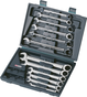 KS GEARplus Ratcheting Combi Spanner Set