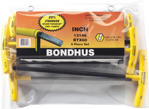 BONDUS Balldriver T-Handles 5/32-3/8