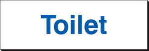 Toilet 120 x 360mm Sign