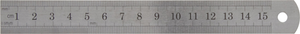 Steel Ruler Metric & Imperial 15cm/6"