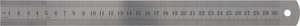 Steel Ruler Metric & Imperial 30cm/12"