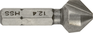 HSS Countersink 1/4Hex-shnk 12.4mm
