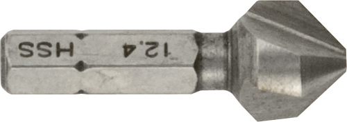 HSS Countersink 1/4Hex-shnk 12.4mm