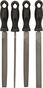 Files Second Cut w/Handles Set of 4