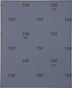 Emery Sheets Blue 230 x 280mm 120 grit