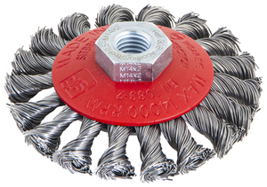 Conical Brush Twist Knot M14 95mm