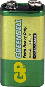 GP Batteries Ex/Hvy Duty 9V (1604G/PP3S) - Multipack