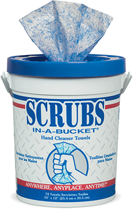 SCRUBS In-a-Bucket Hand Cleaner Towels