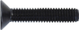 Socket Screws BLK Countersunk M8 x 30
