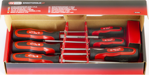 KS Screwdriver Set Slotted & POZI
