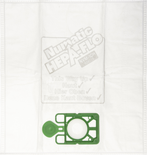 Single Motor Hepa Flow Vacuum Bags