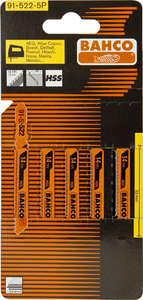 BAHCO Jigsaw Blade HSS 75mm 12 TPI