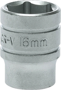 TENG 3/8 Dr Socket Regular 6Pt 22mm