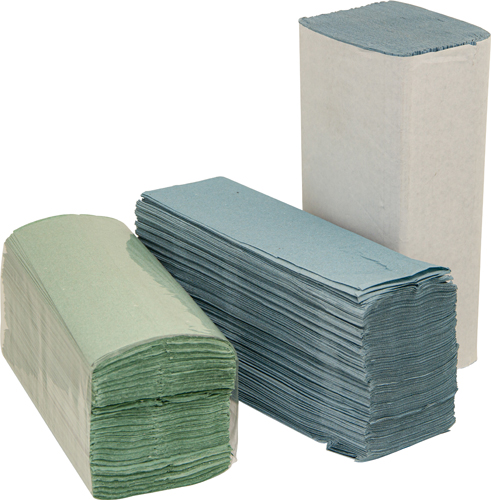 Paper Towels Z-Fold (Blue)