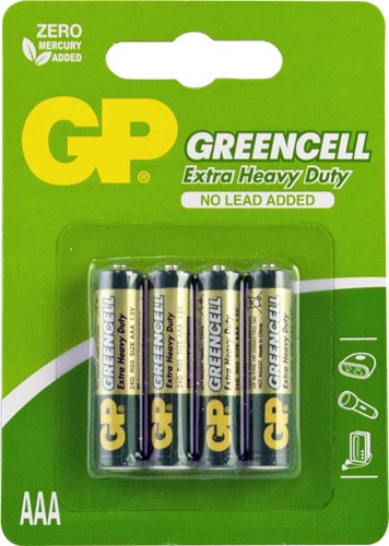GP Batteries Ex/Hvy Duty 1.5V AAA (24G)- Multipack