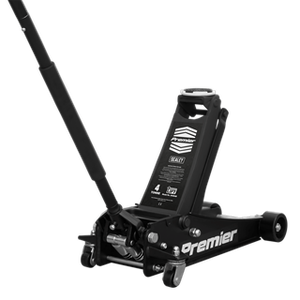 Trolley Jack 4 Tonne Low Profile Rocket Lift Black