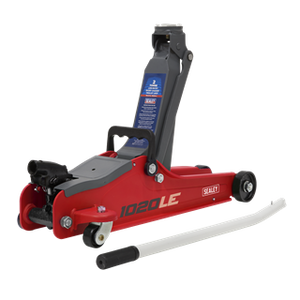 Trolley Jack 2 Tonne Low Profile Short Chassis - Red