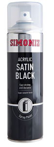 SATIN BLACK AEROSOL SPRAY