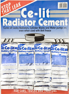 CE-LIT Radiator Cement sachets