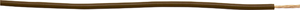 Thick Wall Single 1mm 14/.30 50m Brown