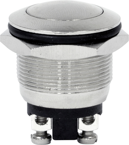 12V Push On Button Switches - Brass