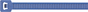 Metal Content Cable Tie 200 x 4.6 Blue