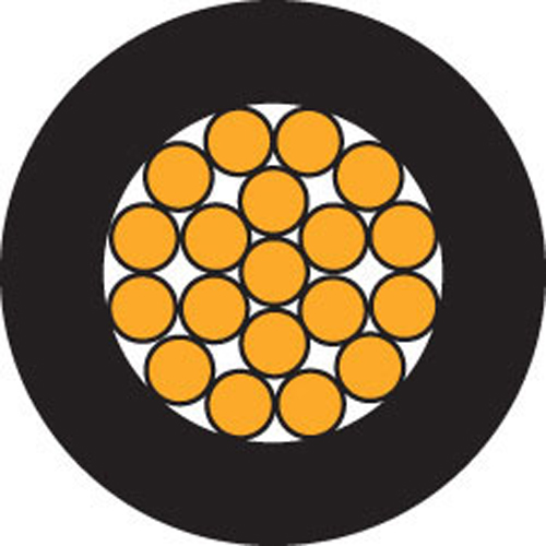 Thick Wall Single 2mm 28/.30 50m Yellow