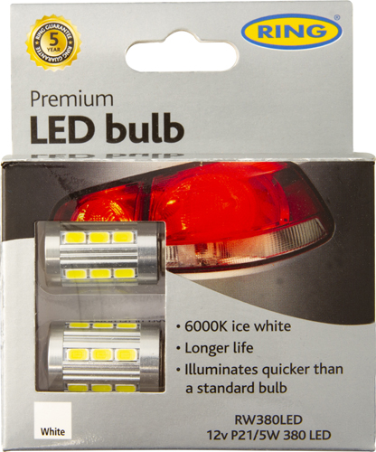 RING 380 LED Bulb 12V P21/5W