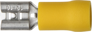 Terminals Yellow Push-On Fem 6.3mm