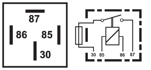 Relay 12V 30A High Temp (Fuse) Design