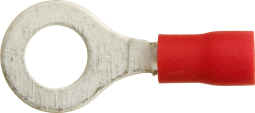 Terminals Red Ring 6.4mm (1/4)