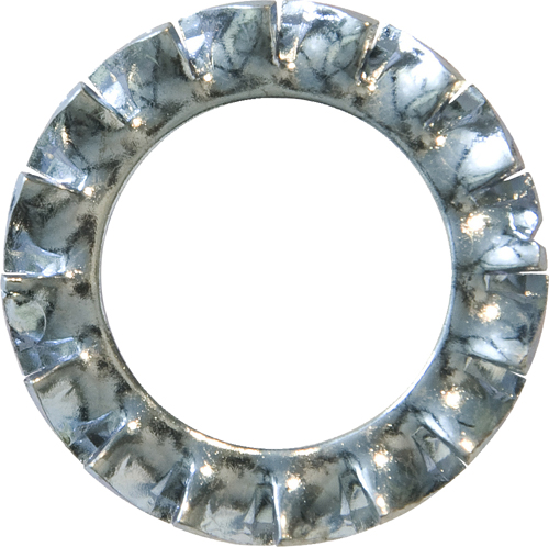 Lock Washers Serrated External BZP M10