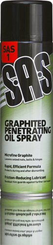 S.A.S Graphited Penetrating Oil 500ml - Multipack